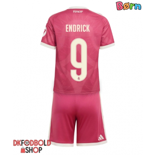 Real Madrid Endrick #9 Tredje trøje Børn 2026-27 Kort ærmer (+ korte bukser)